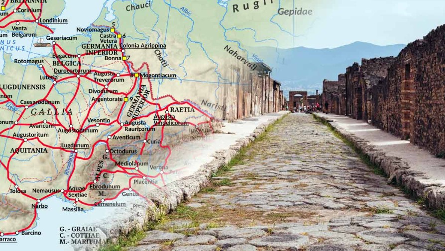 მეცნიერებმა რომაული გზების ციფრული რუკა შექმნეს